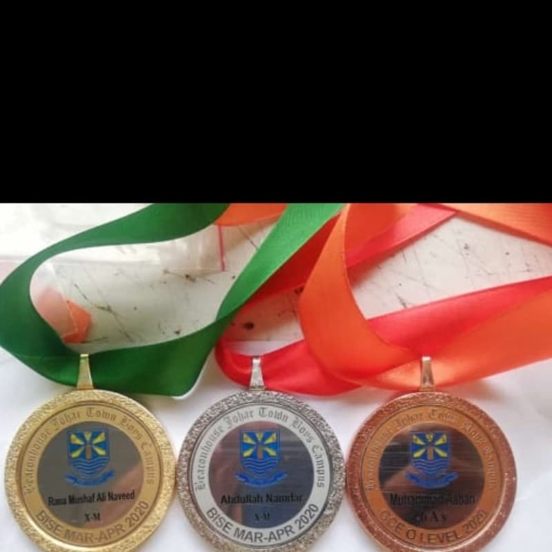 Medal --Gold,Silver, Bronze